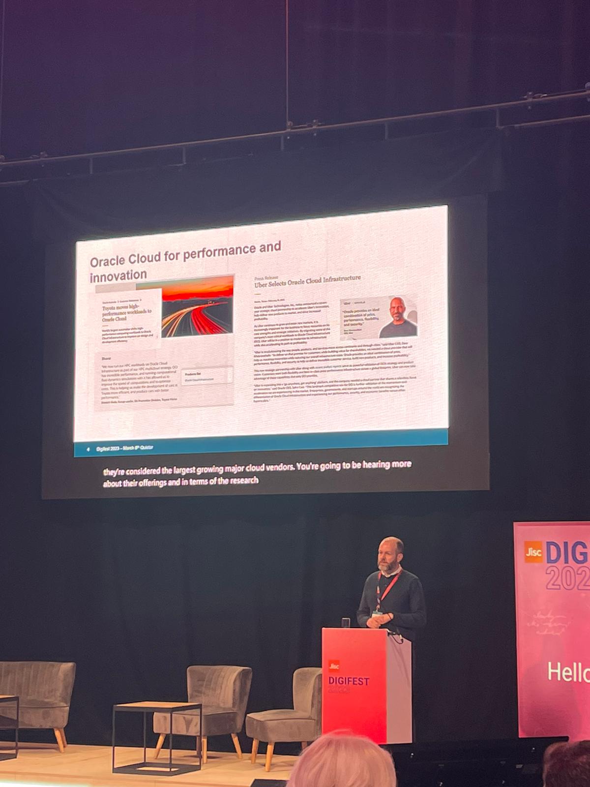 Quistor @Digifest 23: The impact of AI - OCRE