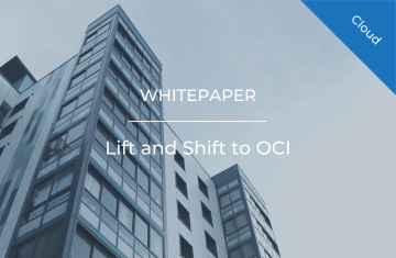 Lift and Shift to OCI