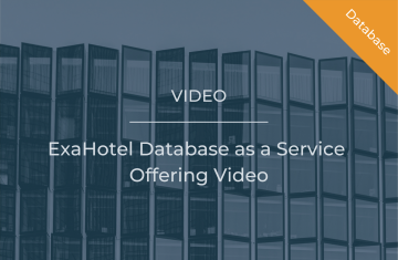 ExaHotel Database as a Service Offering Video