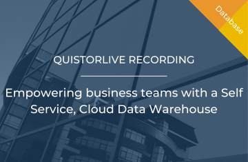 Empowering business teams with a Self Service, Cloud Data Warehouse