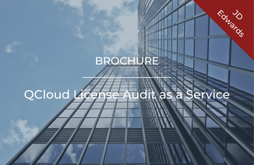 QCloud License Audit as a Service